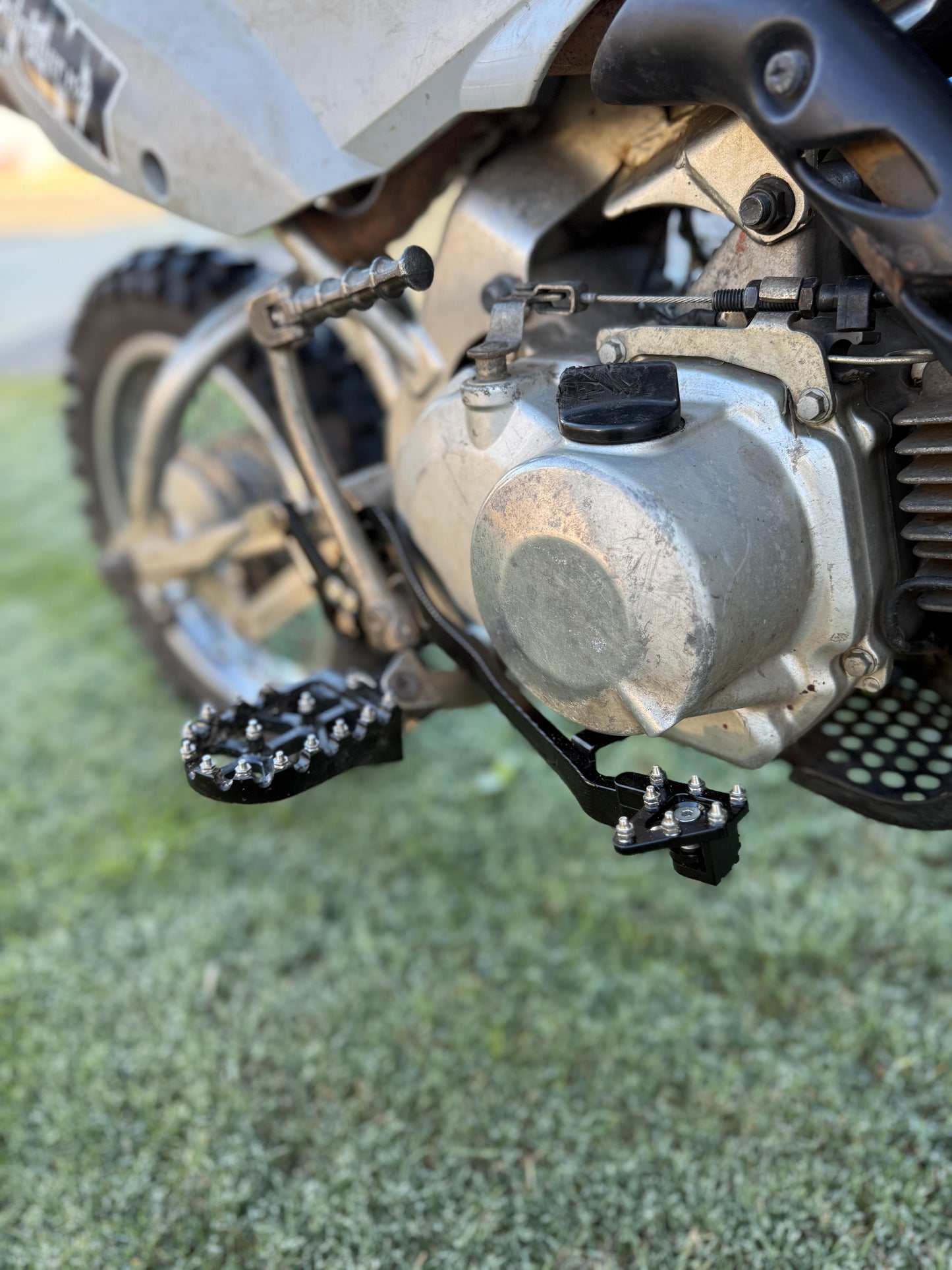 KLX110 Extended Rear Brake Pedal