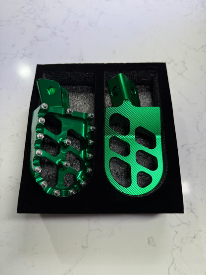 KLX110 Direct Fit Foot Pegs